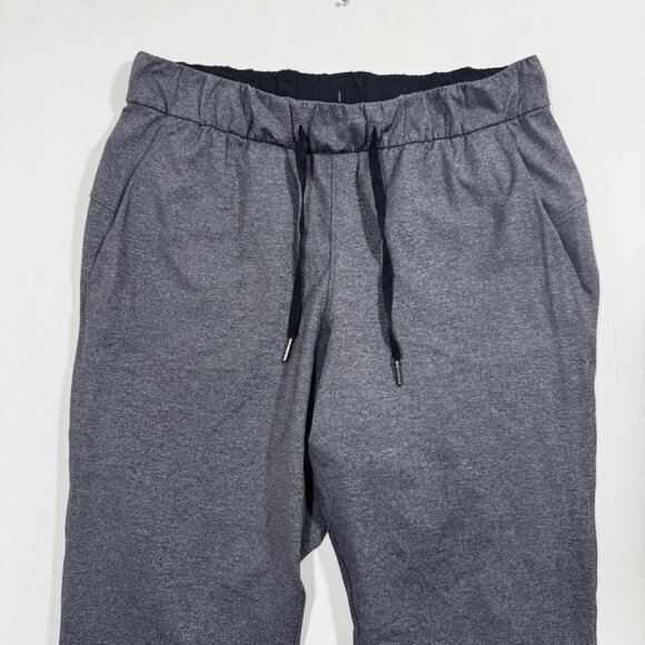 Lululemon On The Fly Pant 27" Gray Jogger Drawstring 8 Athleisure Travel Comfy - Picture 5 of 9